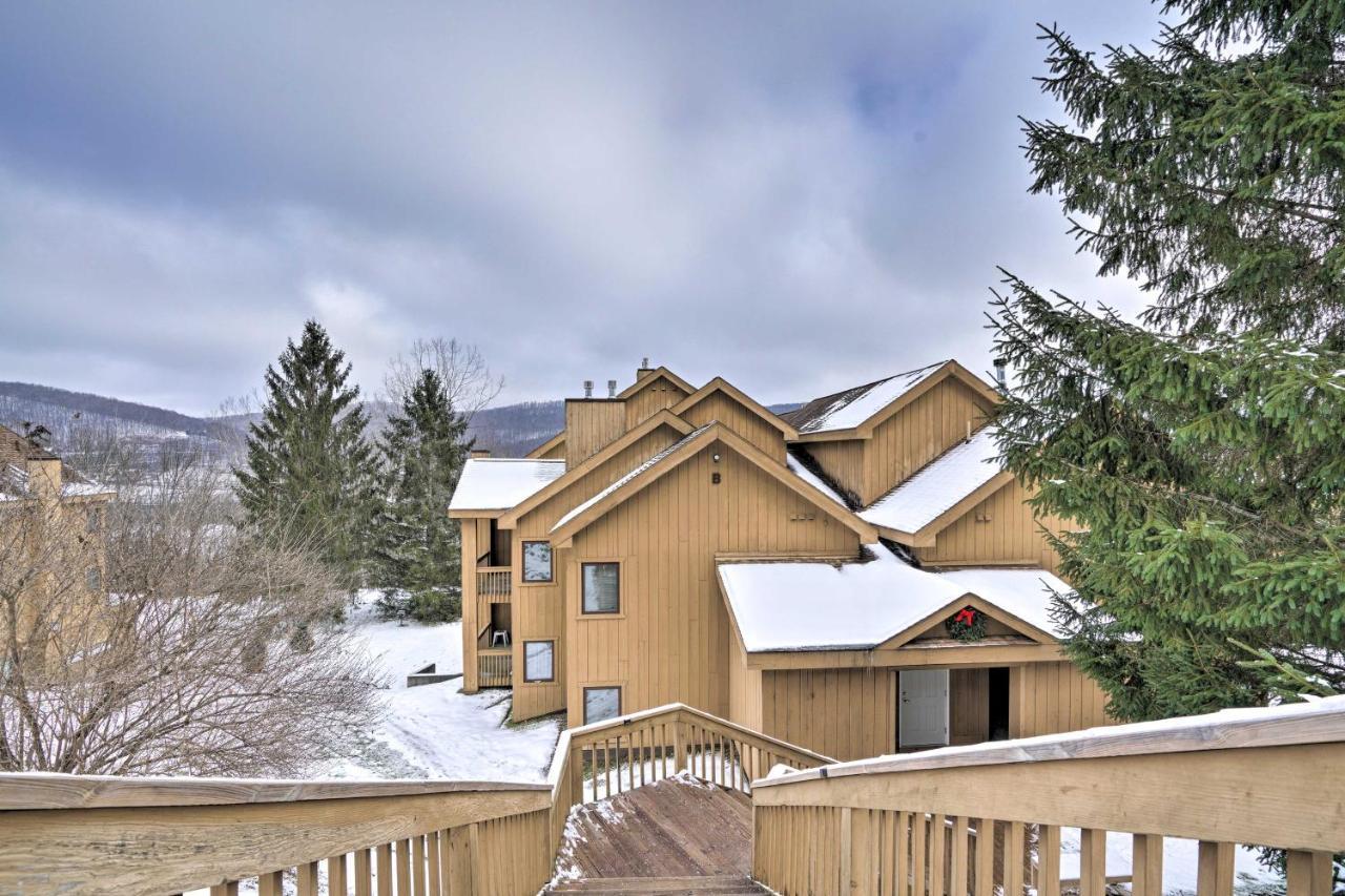 Ski-Inandout And Golf Condo With Aandc At Holiday Valley! Ellicottville Exterior foto